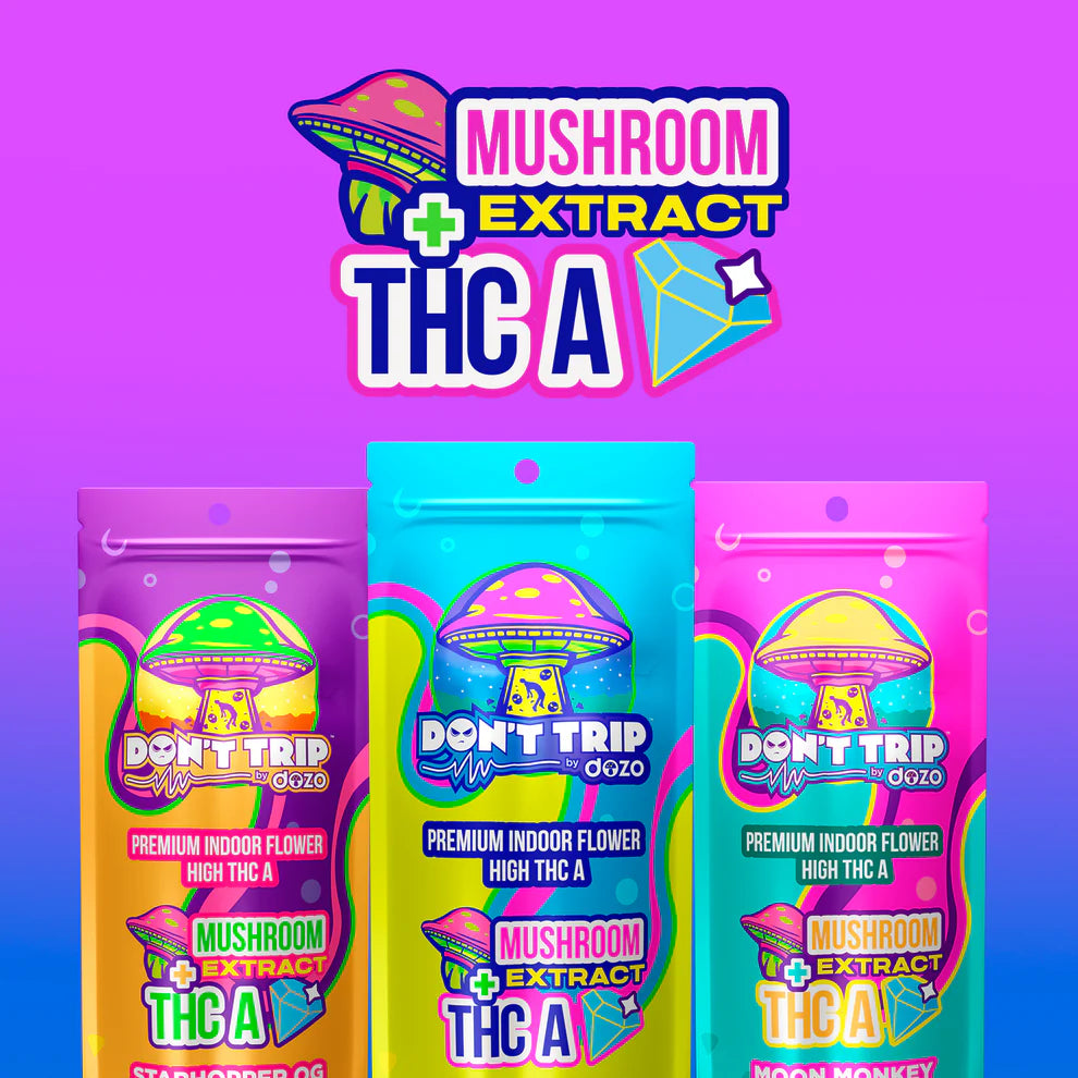 Dozo Dont Trip - Mushroom Extract Preroll 2pk | 3g