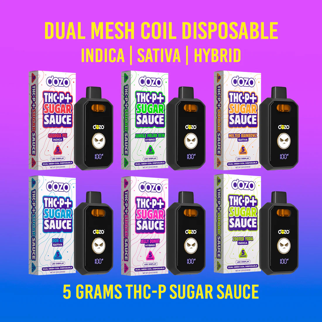 Dozo THC-P + Sugar Sauce | 5g
