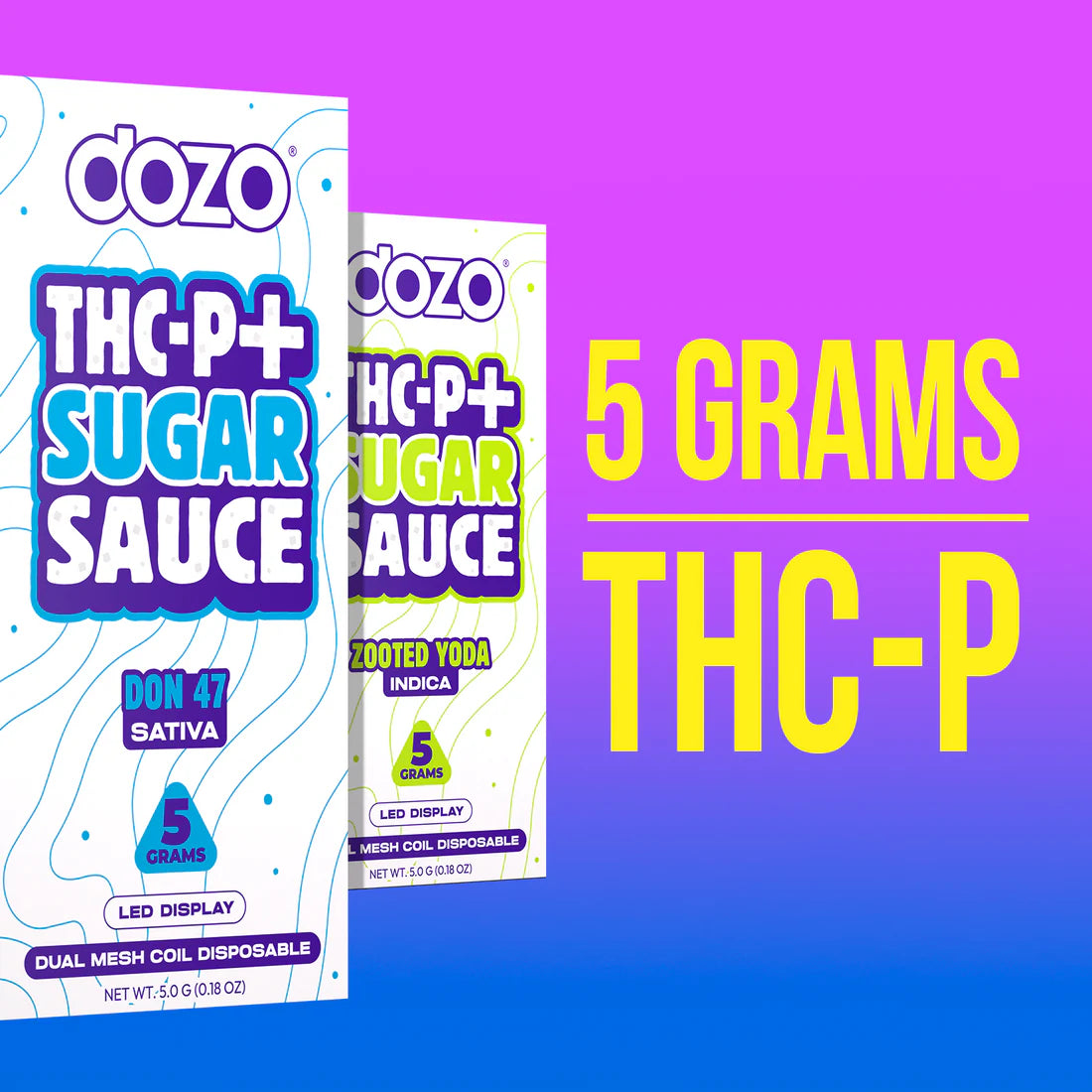 Dozo THC-P + Sugar Sauce | 5g