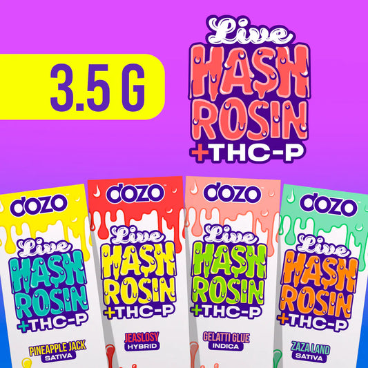 Dozo Live Hash Rosin + THC-P | 3.5g