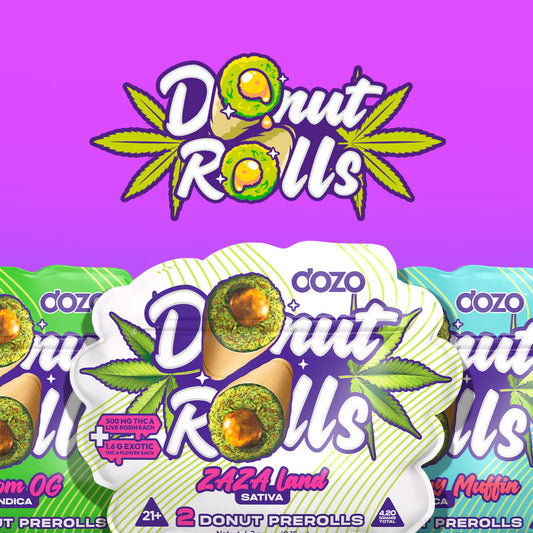 Dozo Donut Rolls Prerolls 2pk | 4.2g
