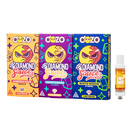 Dozo Diamond Sauce Live Rosin Cart | 2.2g